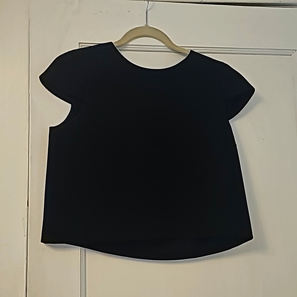Club Monaco cropped blouse $158